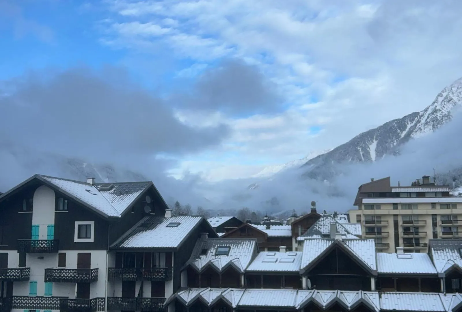 Le Triolet - Centre-Ville - Balcon Avec Vue Chamonix France